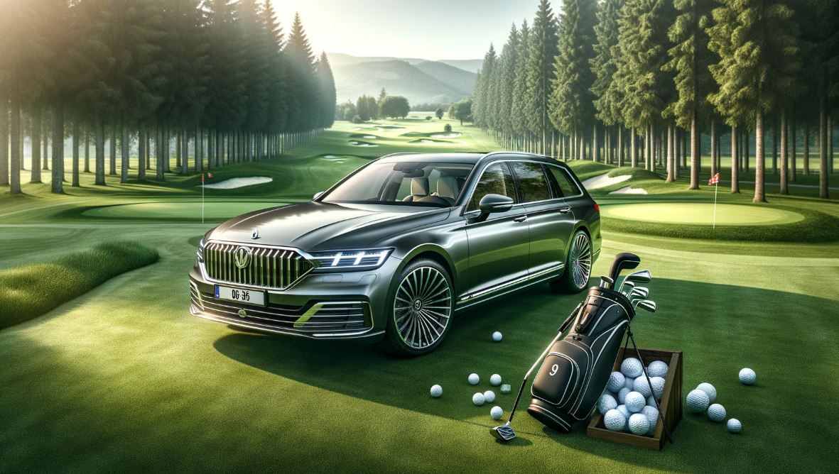 Auto-Golfspieler