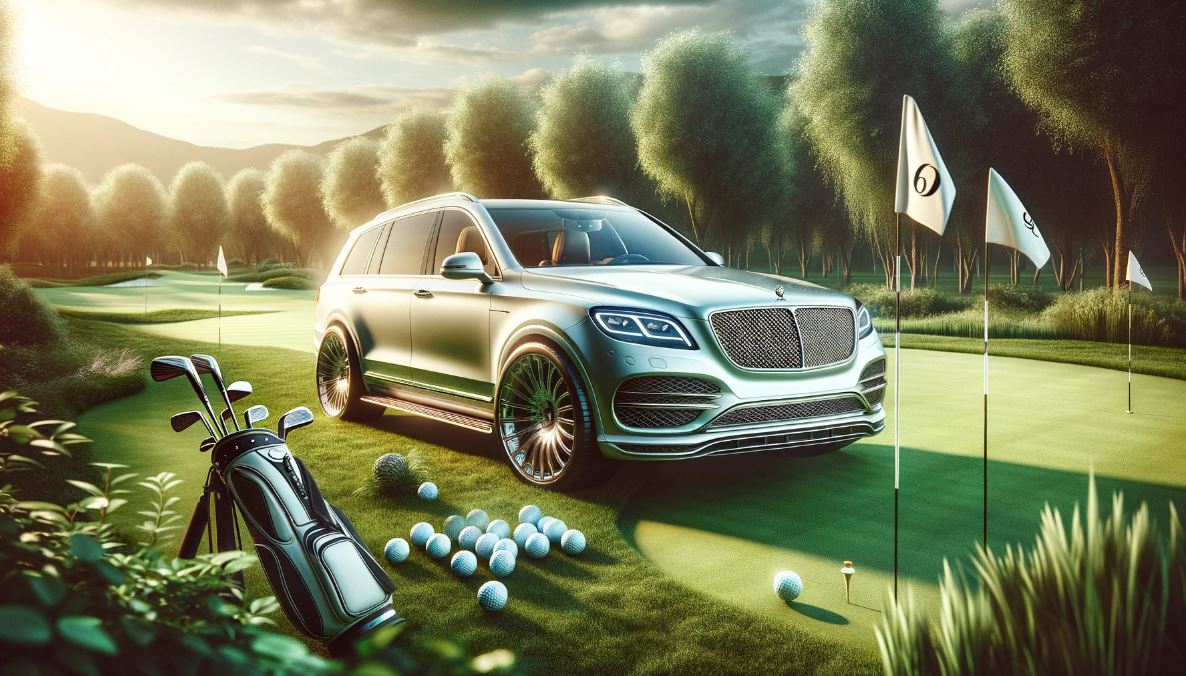 Auto-Golfspieler-